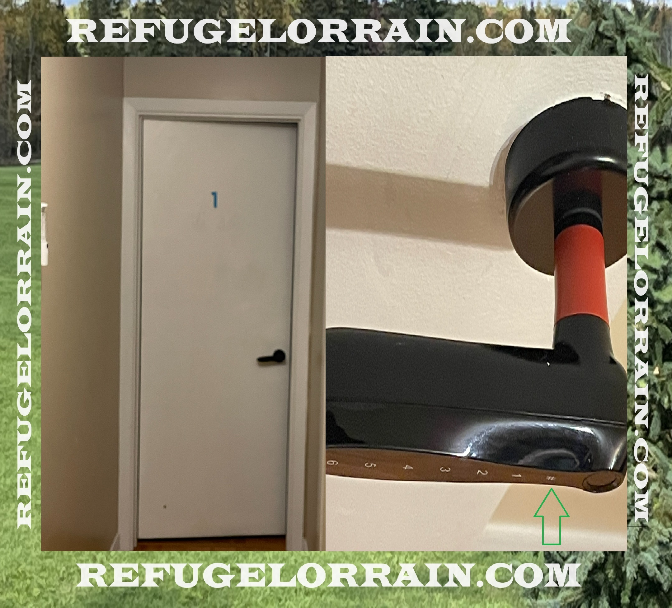 Entrée Refuge Lorrain